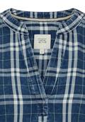 Karobluse aus reiner Baumwolle indigo
