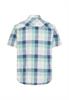 Karohemd aus reiner Baumwolle airy blue