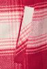 Karojacke mit Kapuze casual red