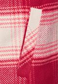 Karojacke mit Kapuze casual red