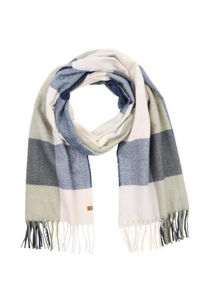 Karoschal mit Fransen sage