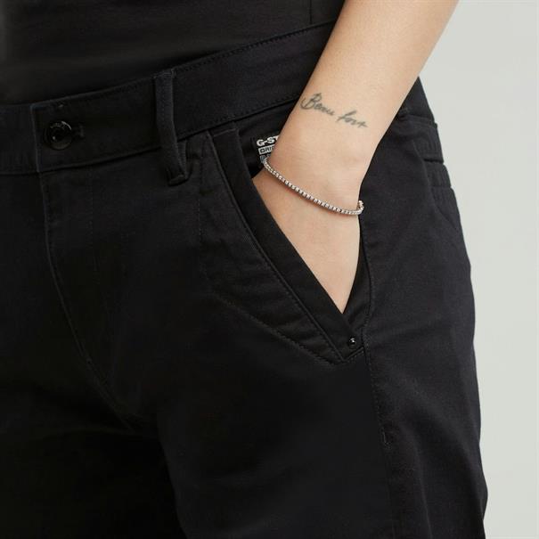 Kate Boyfriend Chino wmn dk black