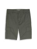 khaki mini geometric print