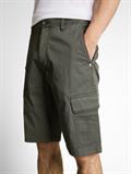 khaki mini geometric print