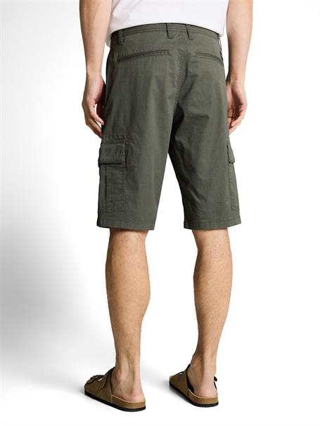 khaki mini geometric print