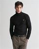 Klassischer Rollkragenpullover aus Baumwolle black