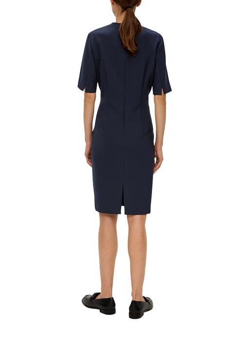 kleid-blau