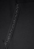 Kleid mit Kapuze black