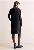 Kleid mit Kapuze black