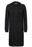 Kleid mit Kapuze black