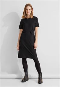 Kleid mit Knotendetail black