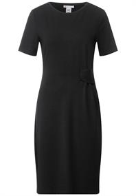 Kleid mit Knotendetail black