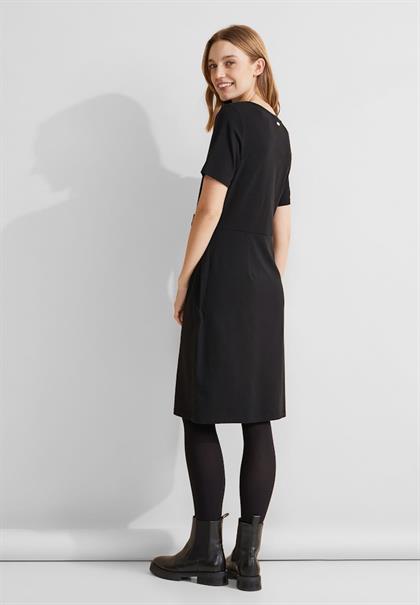 Kleid mit Knotendetail black