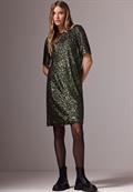 Kleid mit Pailletten sparkling green