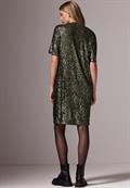 Kleid mit Pailletten sparkling green
