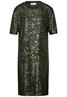 Kleid mit Pailletten sparkling green