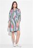 Kleid mit Print vanilla white