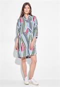 Kleid mit Print vanilla white