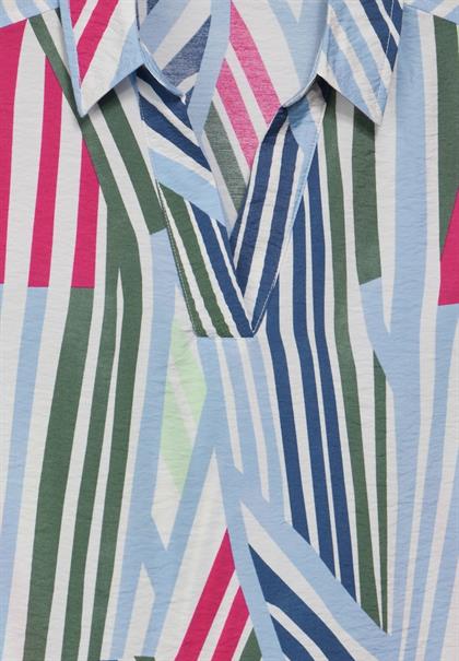Kleid mit Print vanilla white