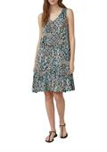 Kleid schwarz|mehrfarbig