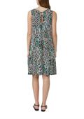 Kleid schwarz|mehrfarbig