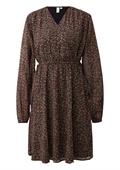 Kleid schwarz|mehrfarbig