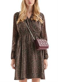 Kleid schwarz|mehrfarbig