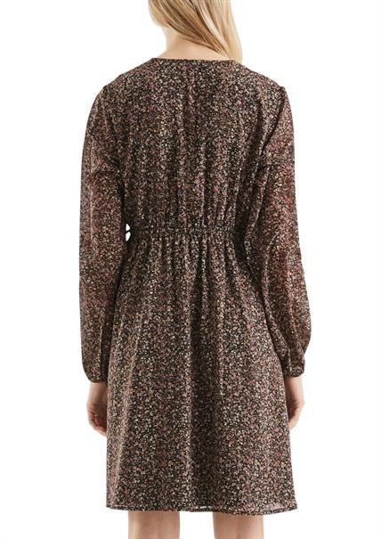 Kleid schwarz|mehrfarbig