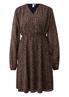 Kleid schwarz|mehrfarbig