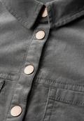 Knielanges Cordkleid deep stone grey
