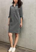 Knielanges Cordkleid deep stone grey