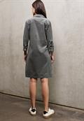 Knielanges Cordkleid deep stone grey