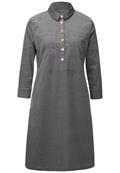 Knielanges Cordkleid deep stone grey