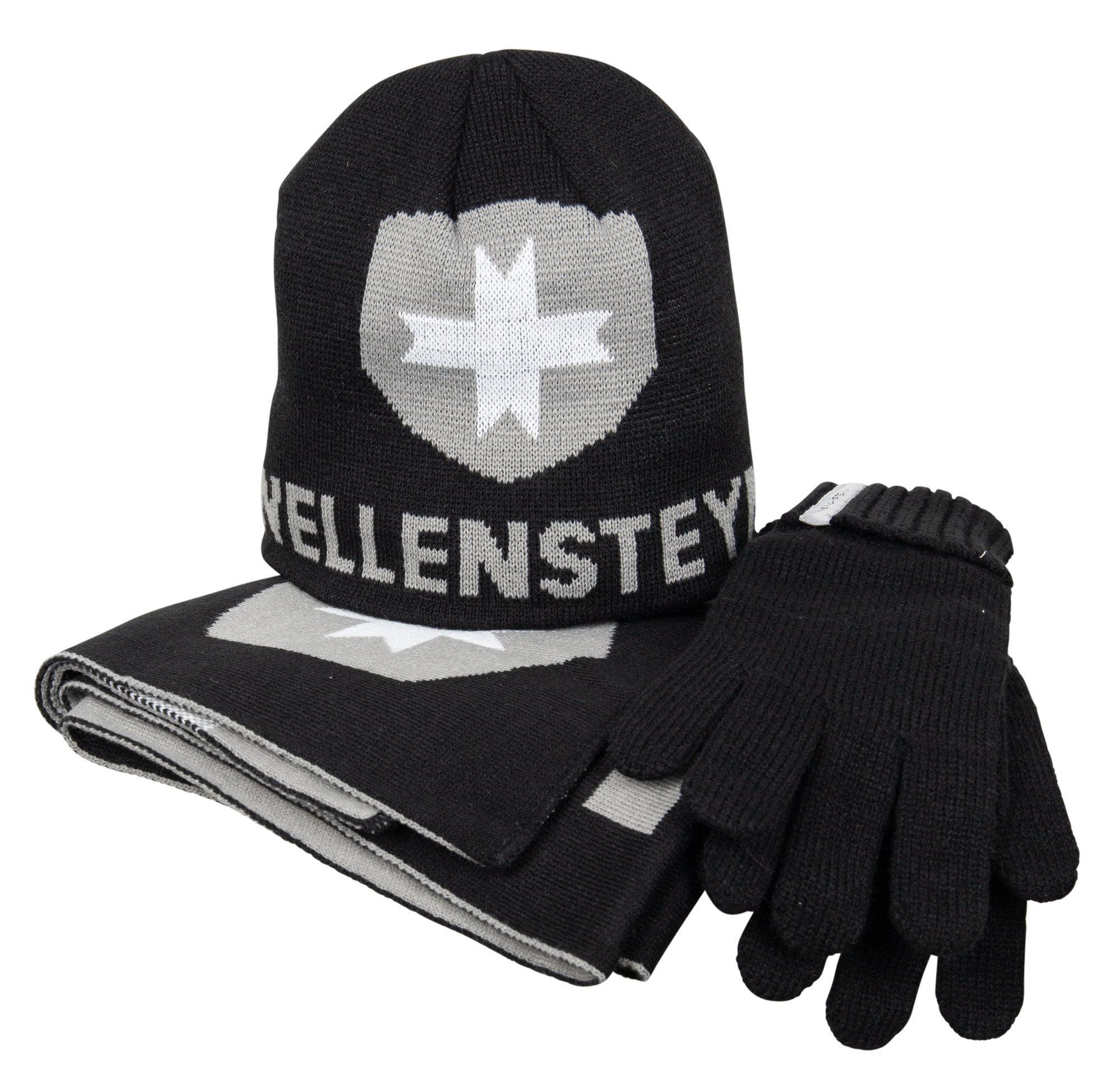 Wellensteyn Damen Accessoires Knithatscarfglove Schwarz