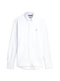 KNIT PIQUE FEATHERWEIGHT SHIRT white