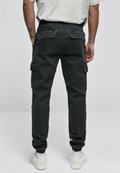 Knitted Cargo Jogging Pants black