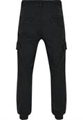 Knitted Cargo Jogging Pants black