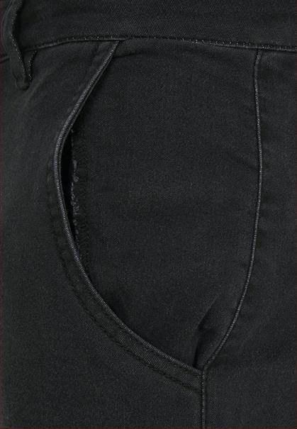 Knitted Cargo Jogging Pants black