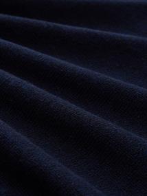 knitted navy melange