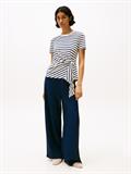KNOT BOAT-NK SS TEE calico-dark night navy stp