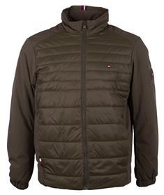 Kragenjacke oliv