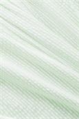 Kurzarm-Bluse Crinkle-Effekt light green