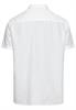 Kurzarm Hemd aus einem Leinen-Baumwoll-Mix white