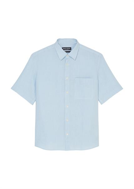 Kurzarm-Hemd regular homestead blue