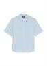 Kurzarm-Hemd regular homestead blue