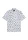 Kurzarm-Hemd regular multi-white
