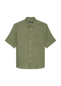 Kurzarm-Hemd regular olive