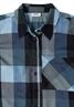 Kurzarm Hemdbluse mit Karomuster urban dark blue