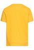 Kurzarm Henley aus Organic Cotton sunflower