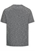 Kurzarm Henley aus reiner Baumwolle night blue